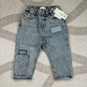 Zara Patchwork Jeans